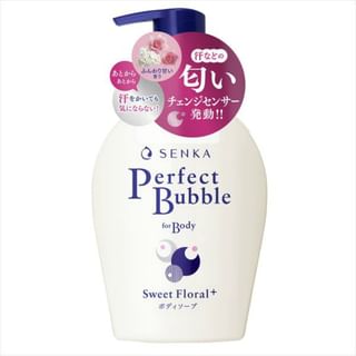 Shiseido - Senka Parfums de Bains Mousse Parfaite, Florale Doux, 500 ml
