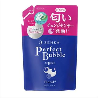 Leche corporal Shiseido Senka Perfecta Burbujas Floral + recarga de 350 ml