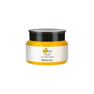 Crème revitalisante Farmstay à l'extrait de yuja citronnée 100g