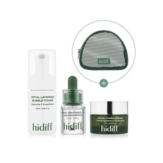 hidiff 7-Day Sensitive Skin Kit, 4 Pieces