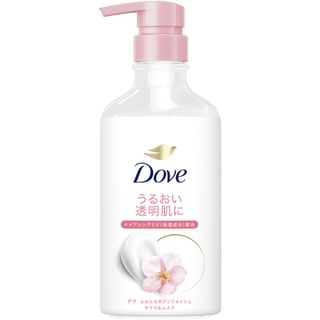 Jabón corporal suave y esponjoso Dove Japón Sakura y Musk 450 g