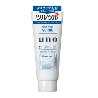 Nettoyant exfoliant Shiseido Uno Whip, 130g