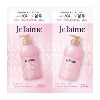Ensemble Kose Je l'aime Soin Extrême et Shampoing