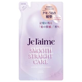 Tratamiento capilar Kose Je l'aime Suave y Recto, recarga de 340 ml