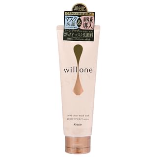 Nettoyant visage et masque 2 en 1 Kracie Willone, 130g