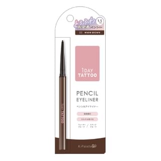 K-Palette 1 Day Tattoo Pencil Eyeliner 03 Warm Brown