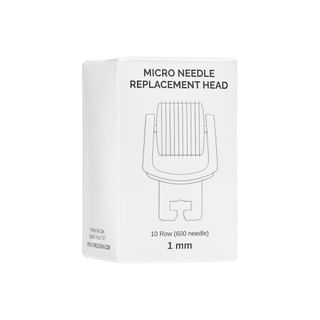 Cuidado de la piel atemporal - Cabeza de rodillo dermo con agujas micro, 600 agujas, 1 mm