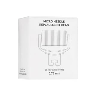Recambio de cabeza de rodillo derma Timeless Skin Care, 1200 agujas, 0.75 mm