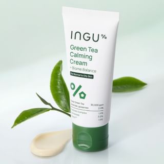 INGU Green Tea Calming Cream + Biome Balance, 50ml