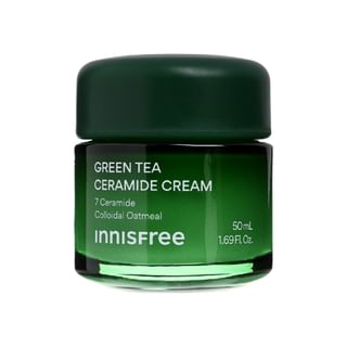 Crema hidratante calmante Innisfree Té Verde Cerámicas