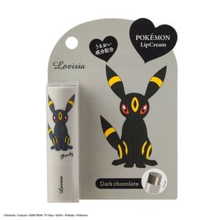 Lovisia Pokémon Lip Cream 02 - Blacky Dark Chocolate