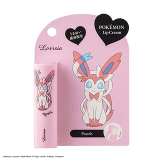 Lovisia Pokémon Lip Cream 02 Nymphia Peach