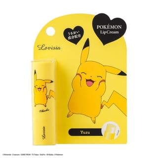 Lovisia Pokémon Lip Cream 02 Pikachu Yuzu