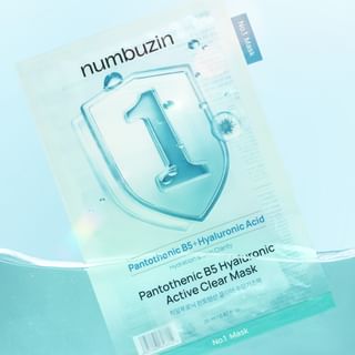 Masque en tissu numbuzin Anti-acné - Masque clarifiant actif