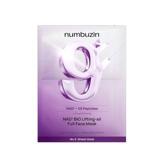 Masque visage numbuzin No.9 au NAD bio - Lifting complet