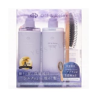 Conjunto de cuidado del cabello Off & Relax Reparación Nocturna Sedosa