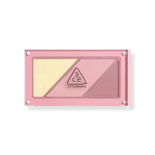 Paleta de rubor 3CE - #03 Bruma Rosada, 10.5g