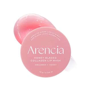 Máscara de labios Arencia - Colágeno y miel con brillo