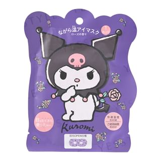 HONYARADOH - Masque pour les yeux Sanrio Kuromi, 1 pièce