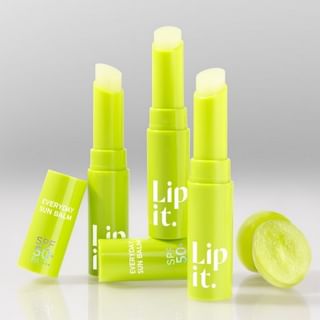 Baume solaire quotidien Lipit SPF 50+ PA++++ à la grappe verte (3g)