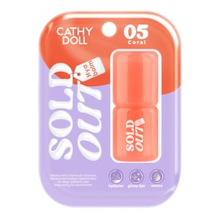 Bálsamo de labios Hyaluron de Cathy Doll 05 Coral
