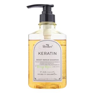 Champú reparador NatureLab con queratina, 400ml