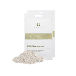 Polvo de baño burbujeante BRMUD relajante con barro, 50g