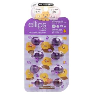Ellips Kakao Friends Vitamin Nutri Color Hair Oil Capsules (8 pcs)