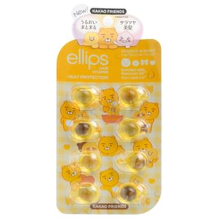 Ellips Kakao Friends Vitamin Smooth & Shiny Hair Oil Capsule