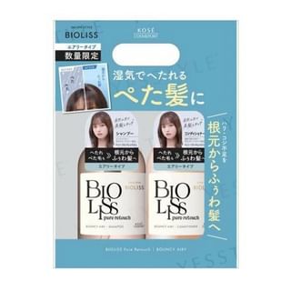 Set Kose Bioliss Pure Retouch Shampú y Acondicionador (480ml x 2)