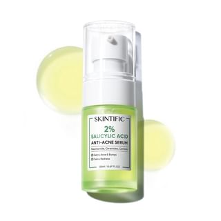 Suero antiacné con ácido salicílico del 2% de SKINTIFIC
