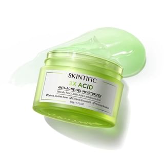 SKINTIFIC Gel-Cream Acne Treatment with 3 Acids