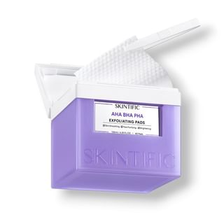Padas exfoliante AHA BHA PHA de SKINTIFIC