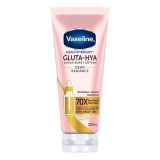 Loción Vaselina Brillo Saludable Gluta-Hya Radiancia Húmeda, 200ml