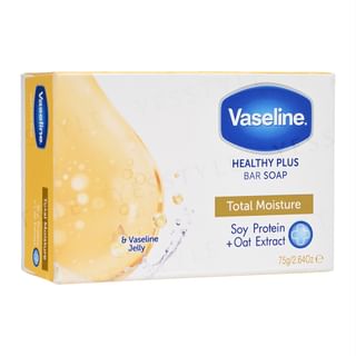 Jabón Vaseline Healthy Plus Hidratación Total, 75g