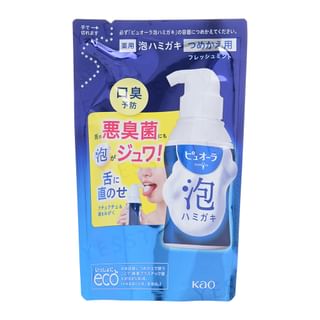 Kao PureOra Foaming Toothpaste Fresh Mint Refill 100ml