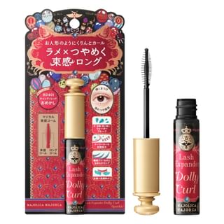 Máscara Shiseido Majolica Majorca Ampliador de Cejas Dolly Curl Sparkle RD401 - Rojo Caramelo