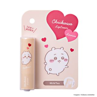 Crema de labios Lovisia Chiikawa Corazón Serie - Té con leche