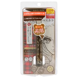 Máscara ISEHAN Kiss Me Heroine Make Largo y Arriba (Marrón/Negro) - Edición Limitada 1 ud.