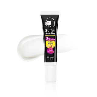 Masque en argile contre l'acné au soufre MizuMi, 13g