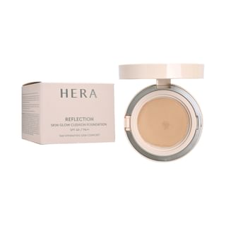 Ensemble de fond de teint en coussin Hera Reflection Skin Glow - Version 2025, 7 couleurs
