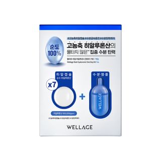 Set de hidratación diaria Wellage con ácido hialurónico real