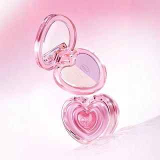 Palette de fard à joues CZEL Cœur - 4 teintes Sweet Barbie, 7g
