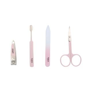 Set de manicura PARSA Beauty LOV.U - Rosa (lote de 4)