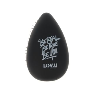 Cepillo de pelo PARSA Beauty LOV.U para uso húmedo y seco (Negro)
