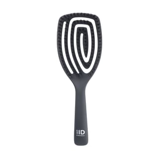 Cepillo espiral PARSA Beauty Hair ID con cerdas mezcladas negras