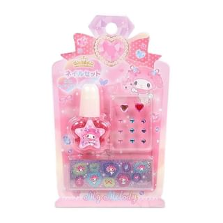 Sanrio My Melody Nail Color & Stickers Set