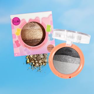Sombras de ojos J.Cat Triple Crown - 5 colores #TBS103 Canela