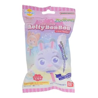 Pelota de baño Bandai Melty Bonbon Zootopia Peluda estilo algodón de azúcar