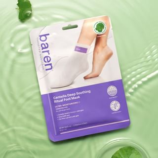Máscara de pies de tejido baren Ritual de Alivio Profundo Centella, 1 par